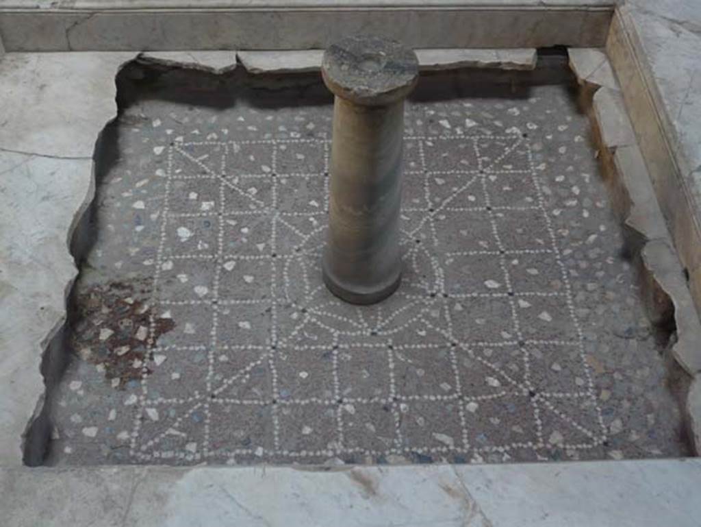 III.11 Herculaneum. August 2013. Room 6, impluvium. Photo courtesy of Buzz Ferebee.